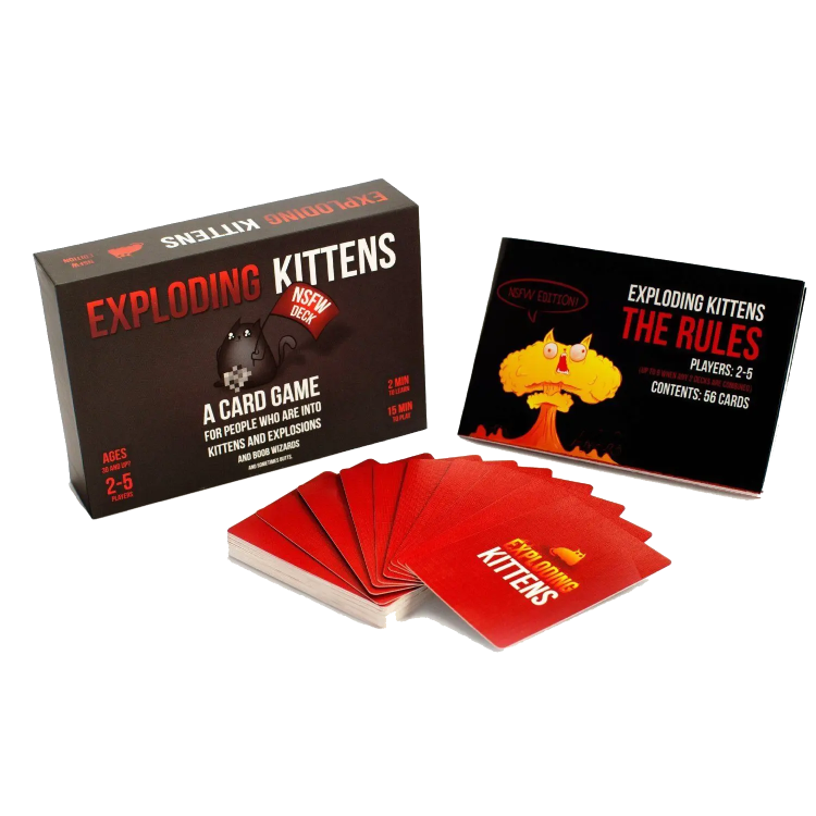 Exploding Kittens NSFW Edition