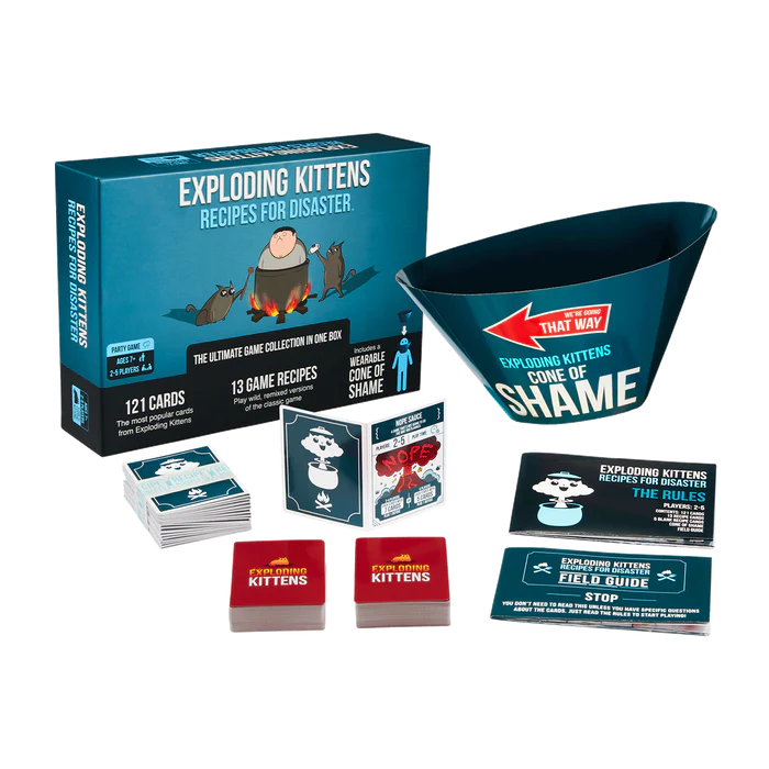 Exploding Kittens Recipes for Disaster Kortspill
