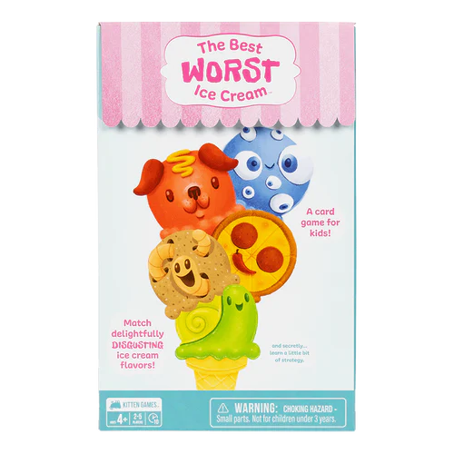 Best Worst Ice Cream Kortspill