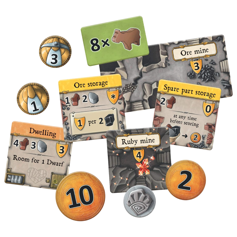 Caverna The Cave Farmers Brettspill