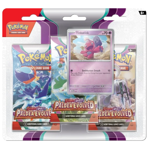 Pokemon TCG Paldea Evolved 3PK Blister