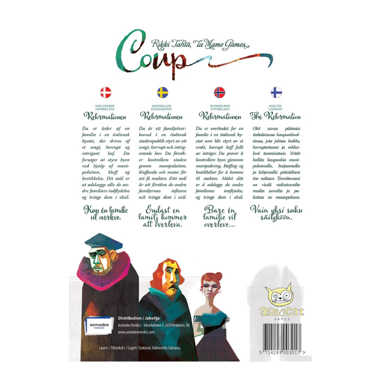 Coup (Nordisk) Brettspill