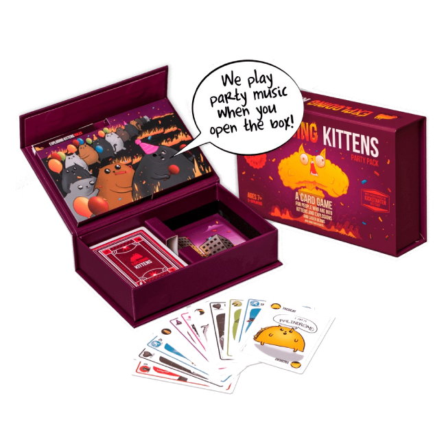 Exploding Kittens Party Pack (Nordisk) Brettspill