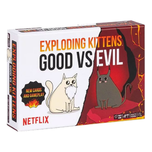 Exploding Kittens Good vs Evil (Nordisk) Kortspill