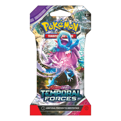 Pokemon TCG Temporal Forces Sleeved Booster(1stk)