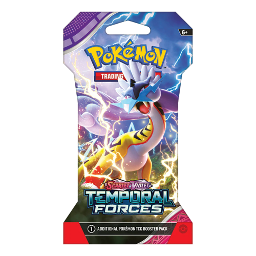 Pokemon TCG Temporal Forces Sleeved Booster(1stk)