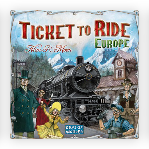 Ticket to Ride Europe Brettspill (Norsk)